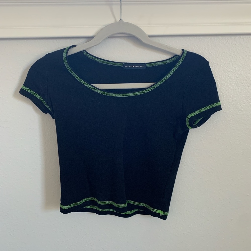 brandy melville zelly stitch top